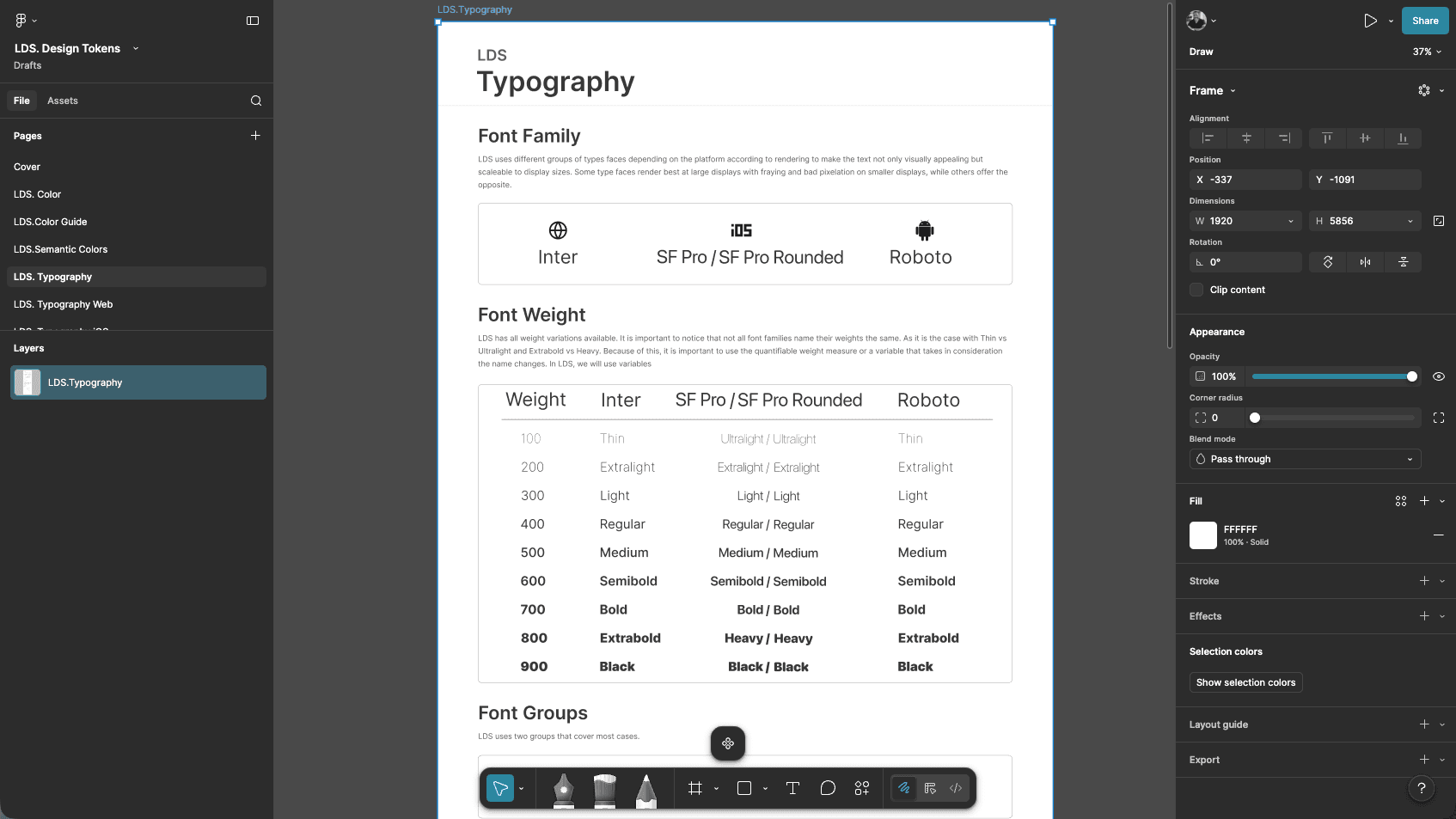 Typography system