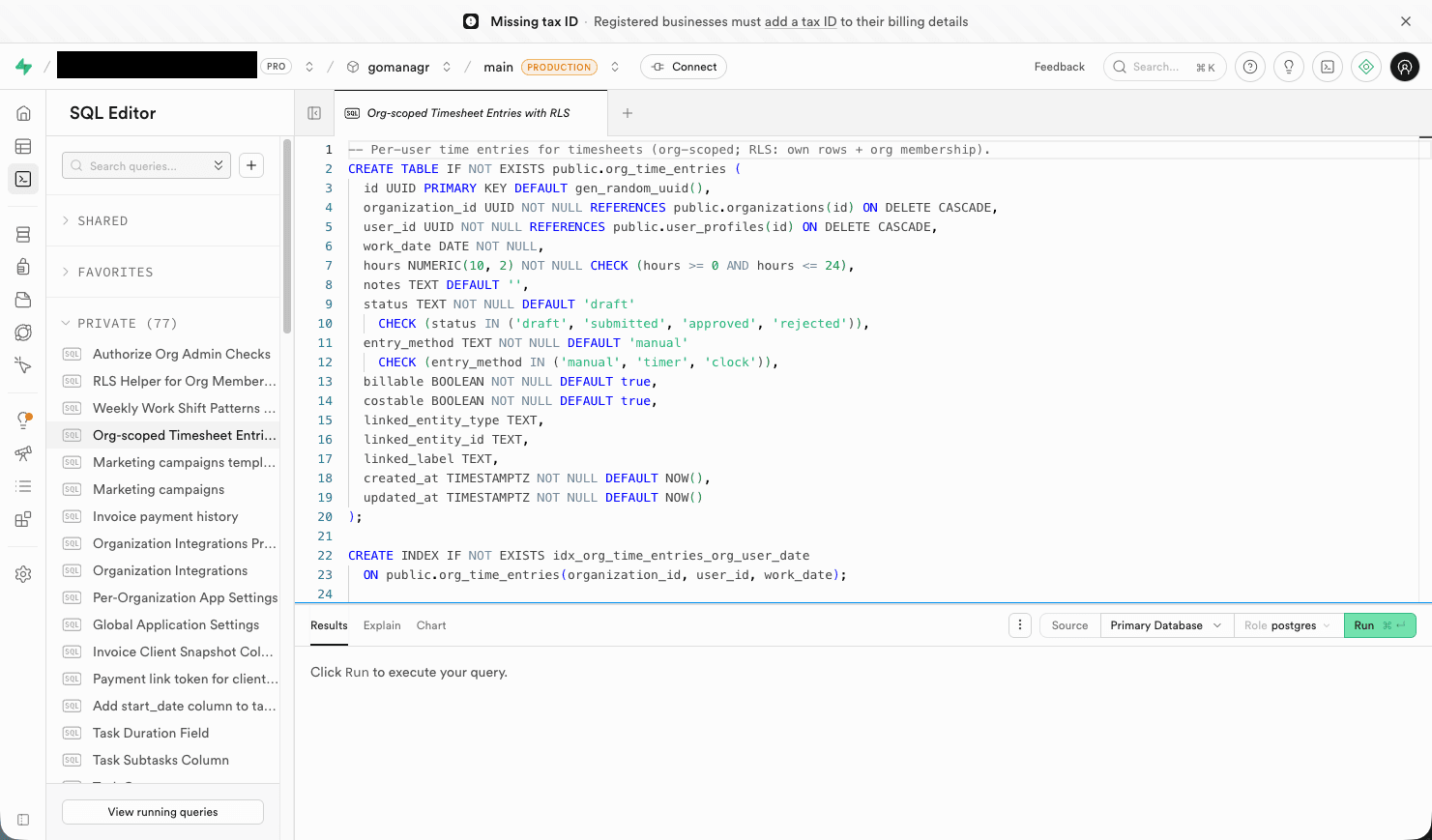 Data integration with Supabase