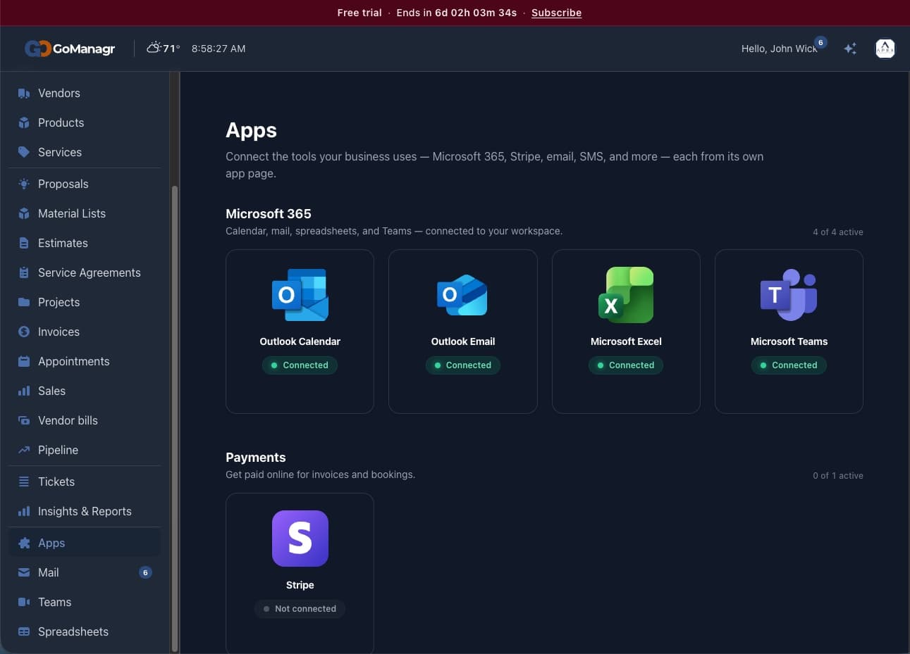 Apps & Integrations Apps & Integrations